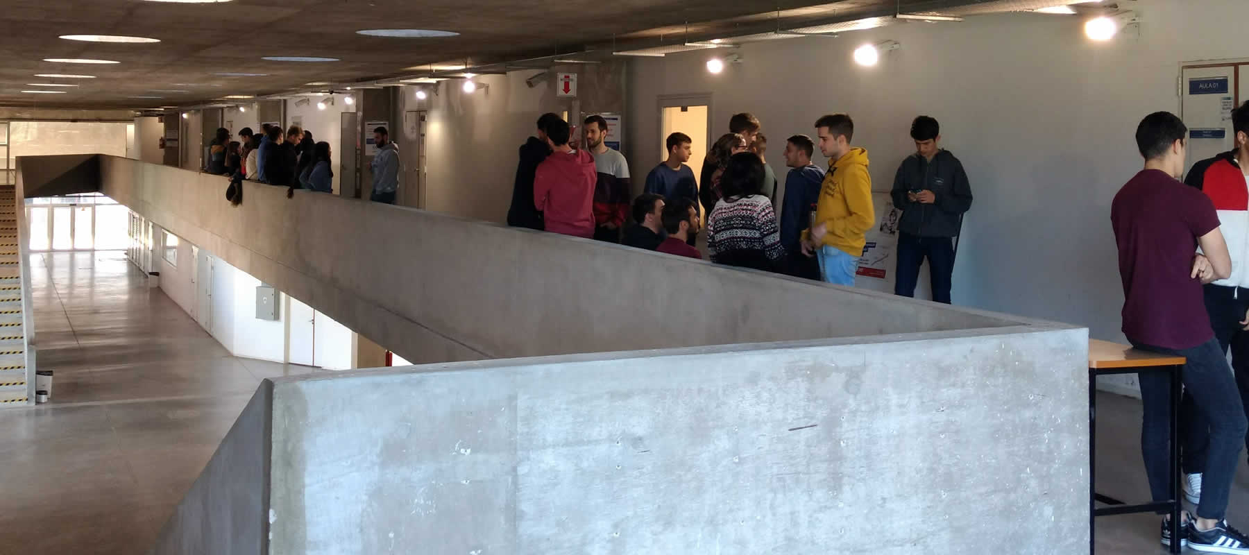 Arquitectura interior del edificio